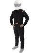 Racequip Suit Driving Chevron-5 Double Layer Fire Retardant Cotton