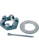 Reese Spindle Nut Castle Nut / Cotter Pin / Keyed Washer Natural Kit