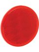 Reese Reflector Self Adhesive Backing 3-3/16 in Round Plastic Red