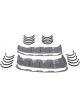 SCE Oil Pan Gasket 0.093