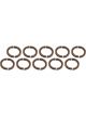 SCE Rear Main Seal 2pc Synthetic Rubber Big Block Pack 10
