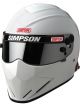 Simpson Safety Helmet Diamondback Head & Neck White Size 7-1/2