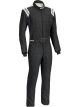 Sparco Conquest Driving Suit Dual Boot Cut Black White L-XL