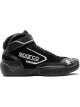 Sparco Shoe Crew Pit Stop Mid-Top Black Size 9 Pair