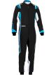 Sparco Suit Thunder Blk/Blue Large