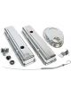 Trans-Dapt Engine Dress Up Kit Short Valve Covers Breather Dipstick