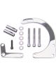 Trans-Dapt Alternator Bracket Lower Driver Side Low Mount Chrome GM