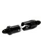 Vibrant Performance Dry Break Quick Release Adapter Fitting; Size: -4AN