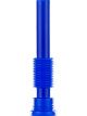 Vp Fuel Utility Jug Hose EZ Pour Filler Hose Screw-On Cap Plastic Blue