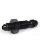 XRP Bulkhead Straight 3 AN Male to 3 AN Male Black