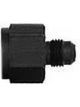 XRP Adapter Straight 10 AN Female to 8 AN Male Aluminum Black
