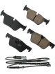 Akebono Euro Ultra-Premium Ceramic Front Disc Brake Pad Set