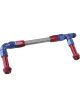 Aeroflow Carburettor Inlet Rail Kit -8AN Blue For Holley Fuel Line