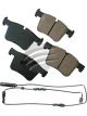 Akebono Euro Ultra-Premium Ceramic Front Disc Brake Pad Set
