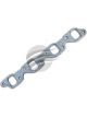 Aunger Extractor Gasket Commodore V8 Vn-Vp Square Port [Fire Ring]