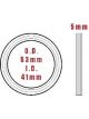 Aunger Exhaust Gasket For Toyota Corona RT104 / Daihatsu JE012