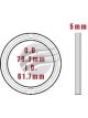Aunger Exhaust Gasket For Toyota Celica ST162 Landcruiser HDJ80 HZJ80