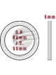 Aunger Exhaust Gasket For Toyota Landcruiser JE017 and Nissan