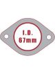 Aunger Exhaust Gasket For Mitsubishi Magna 3.5L
