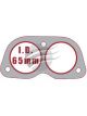 Aunger Exhaust Gasket For Ford BA 2 Port 3 Bolt Performance w/ Cutouts
