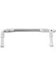 Aeroflow Carburettor Inlet Rail Kit -8 Silver For Holley Fuel Line