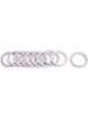 Aeroflow Aluminium Crush Washers -6AN 14mm (9/16 Inch) I.D 10 Pack