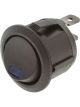 Jaylec Switch Rocker On/Off Round Blue 12/24V 10A @ 12V 5A @24V