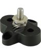 Jaylec Small Base Single Power Post M6 Black 45.3 X 43 X 32.5mm