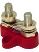 Jaylec Small Base Dual Post Linked M6 Red 45.3 x 43 x 32.5mm