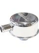 Aeroflow Chrome Valve Cover Breather Push In, with 5/8 Inch Spout