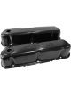 Aeroflow Black Steel Valve Covers For Ford 289-302-351 Windsor Logo AF1822-5002