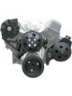 Proflow Front Drive Kit, V Belt Kit, Black V Belt SB Chev Long S