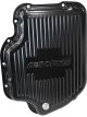 Aeroflow Black Transmission Pan For GM TH400 Deep Pan + Drain Plug