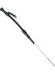 Proflow Engine Dipstick, Braided Stainless Steel Black, Billet H
