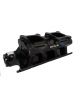 Proflow Intake Manifold Fabricated Black, Hi Ram Duel Carburetted,