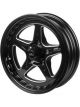 Street Pro ll Convo Pro Wheel Black 15x4 Bolt Pattern 5x4.50 For Ford