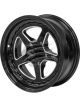 Street Pro ll Convo Pro Wheel Black 15x7 Bolt Pattern 5x4.75 For Holden