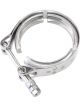 Aeroflow Performance Stainless Steel Boosted V Band Clamp 3