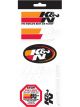 K&N Decal/Sticker Sheet