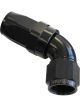 Aeroflow 150 Taper Full Flow Swivel 60 Degree Hose End -12AN Black