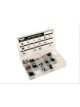 Dorman Body Fasteners Import Body Hardware 195-piece Plastic Black Kit
