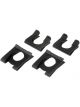 Dorman Brake Line Retaining Clip Kit Steel Black For Chevy Ford Pontiac