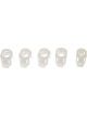 Dorman Fuel Line Retaining Clip For GM Chrysler 3/8 Nylon white Pack 5