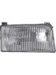Dorman Headlight Assembly Clear Lens Chrome Driver Side For Ford