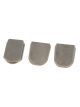 Dorman Rear View Mirror Mounts Steel Clear Zinc Finish Pack of 3