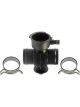 Dorman Coolant Filler Neck Clamp On Plastic Black For Dodge