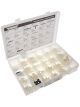 Dorman Vacuum Tubing Connectors Assortment Plastic White Case Kit