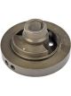 Dorman Harmonic Balancer External Nodular Black For Oldsmobile V8