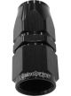 Aeroflow 200 / 570 PTFE Straight Hose End -3AN Black