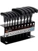 Performance Tool T-Handle Allen Key Set Metric Steel Shafts Pack of 10